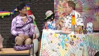 Shi-Queeta-Lee on the Larz from Mars Show